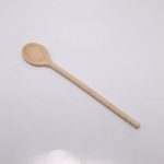 Houten pollepel ovaal 30cm