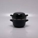 Mosselpan ø18cm zwart