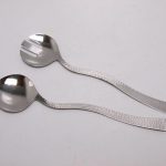 Saladebestek gehamerd