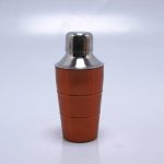 Cocktailshaker 300ml rvs koperkleur