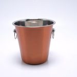 Champagnekoeler BASIC rvs koperkleur