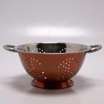 Vergiet ø24cm rvs koperkleur