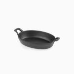 Pan ovaal 22x16 cm pre seasoned