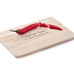 Snijplankje CUTE beuken  22x15x0.9cm     In seal en barcode