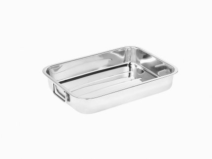 Ovenschotel zwaar 0,8mm 25cm rvs