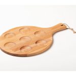 Borrel Plank beukenhout met touw