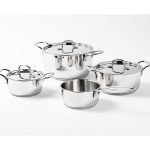 Pannenset 4 delig RVS