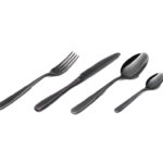 Bestek 4mm 18/10 RVS Gun metal