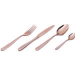 Bestek 4mm 18/10 RVS koper metal